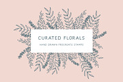 Florals Procreate Stamp Brushes, a Brushes & More by BohoCalligraphy (Thumbnail 1 of 5)