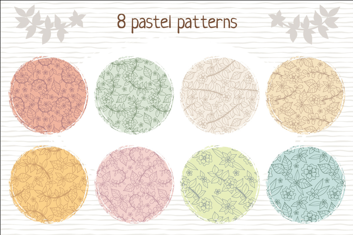 16 floral patterns preview 3