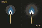 Grain Shader Brushes For Illustrator, a Brush Add-On by True Grit Texture Supply (Thumbnail 6 of 9)