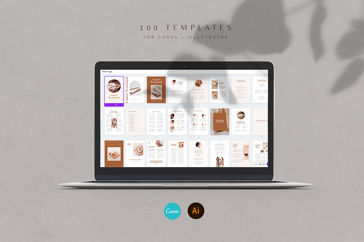 Course Creator Workbook Templates, a Marketing Template by AndrewPixel (Photo 2 of 14)