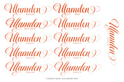 Millestian Script | 11 Font Style, a Script Font by IM Studio (Thumbnail 7 of 9)