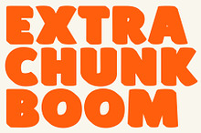 chunk vintage cute display font