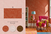 Single line seamless pattern set, a Pattern Graphic by Momosama Studio (Thumbnail 3 of 5)