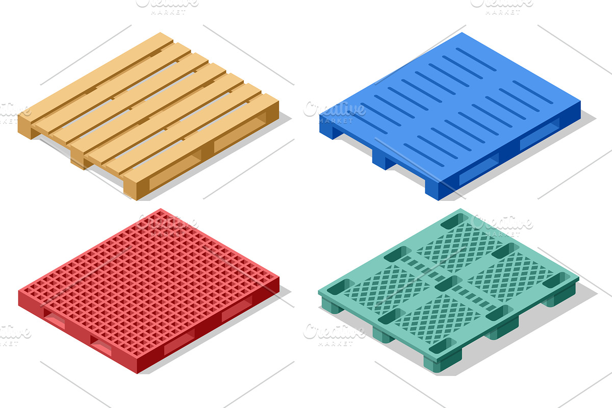 Isometric illustration of four, an Illustration by Golden Sikorka