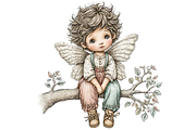 Fairy Boy Clipart PNG, an Illustration by Memories By Lea (Thumbnail 18 of 20)