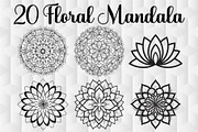 Floral Mandala, an Object Graphic by Designer_Momina (Thumbnail 1 of 19)