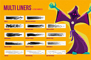 VOLT - Vector Brushes for Affinity, a Brush Add-On by Green Room Media (Thumbnail 17 of 18)