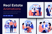 Animated Real Estate Sale Set, a Finance Illustration by Brickclay (Thumbnail 1 of 5)