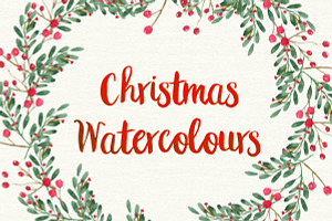 Christmas Watercolour Designs