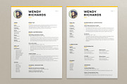 2 Pages resume & Cover, a Resume Template by sz81 (Thumbnail 2 of 5)