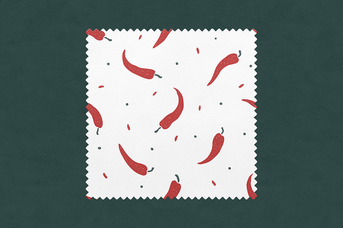 Vegetables & Fruits Patterns, a Pattern Graphic by 2DFUNS (Photo 6 of 15)