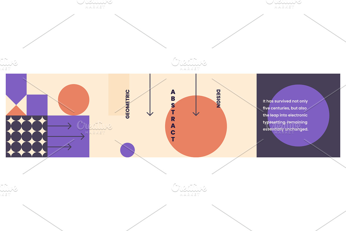 Geometric abstract, a Decorative Illustration by Creative Backgrounds