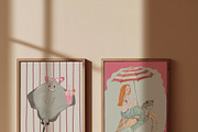 Sea Animals Kids Illustrations, a Decorative Illustration by whiteheartdesign (Thumbnail 12 of 21)
