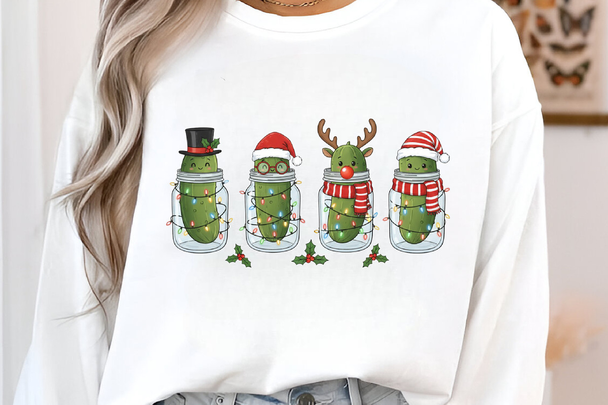 Christmas Pickles PNG, an Illustration by DreamArtGraphic (Photo 5 of 5)