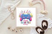 Easter Gamer PNG Sublimation, an Illustration by CraftArtStudio (Thumbnail 4 of 4)