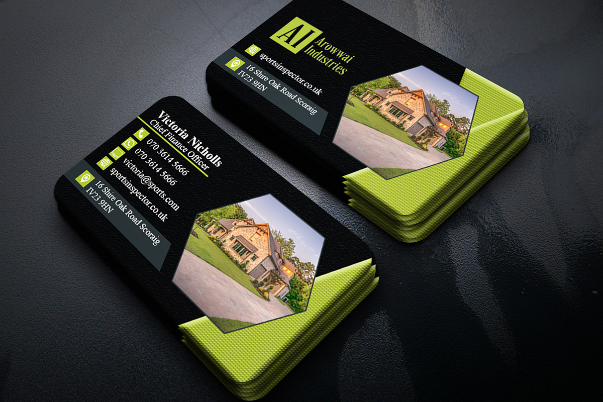 Minimal Business Card PSD Template