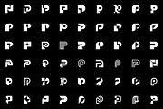Set of letter P logo, a Branding & Logo Template by NataliiaVolyk (Thumbnail 3 of 3)