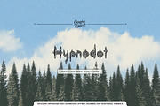 Hypnodot Optical Dot Display Font, a Sans Serif Font by Graphic Spirit (Thumbnail 1 of 8)