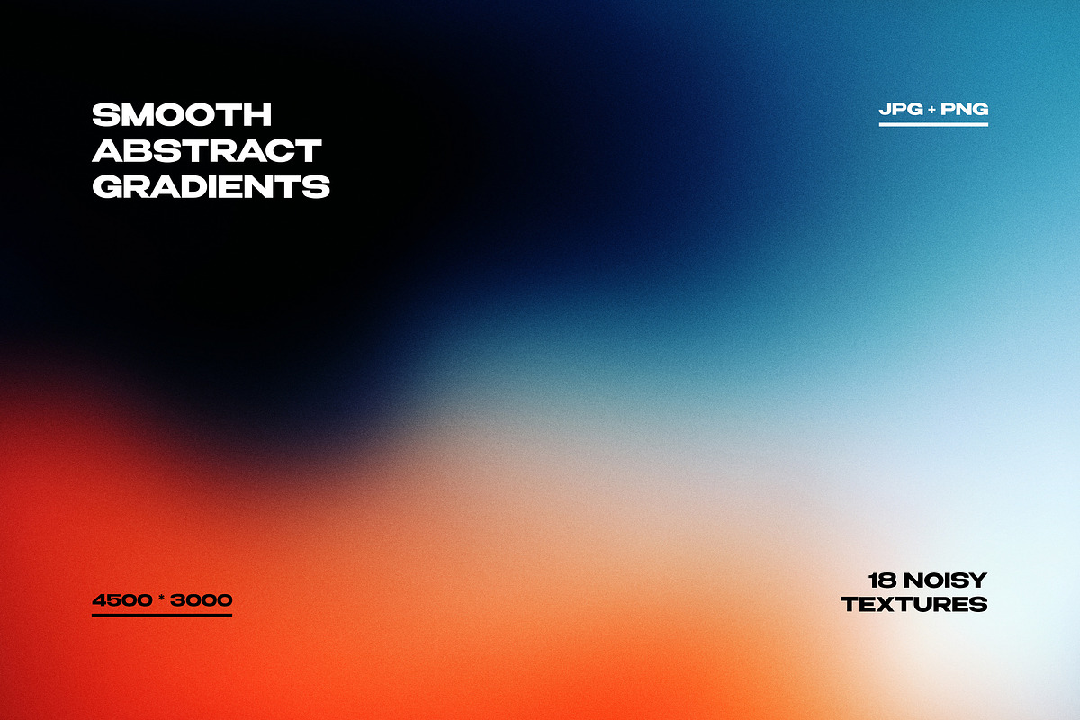 Grainy Gradient Textures, a Texture Graphic by Design Squad (Photo 1 of 7)