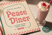 Nestglow Retro Wave Funky Font, a Handwritten Font by Letterhanna Studio (Thumbnail 4 of 9)