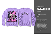 Sweatshirt Flat Lay Mockup Set, a Hoody Mockup by Pixel Foundry (Thumbnail 1 of 3)
