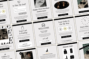 Canva Email Automation Templates, an Email Template by The Pixel Palace (Thumbnail 1 of 10)