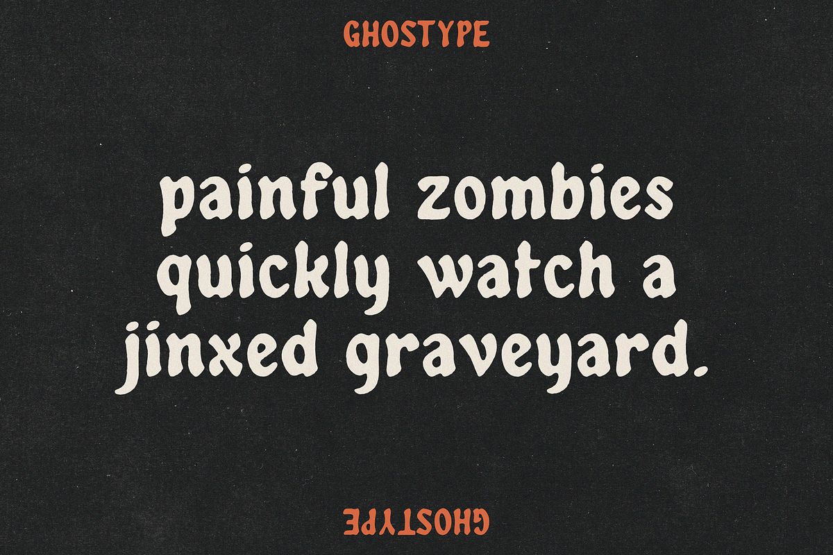 GHOSTYPE by Abby Leighton, a Blackletter Font by Abby Leighton Studio (Photo 3 of 4)
