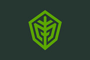 Letter m leaf nature tree logo, a Branding & Logo Template by Buqancreative (Thumbnail 4 of 4)