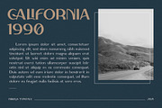 Rifieka // Modern Display Typeface, a Sans Serif Font by Letterature Std. (Thumbnail 5 of 10)
