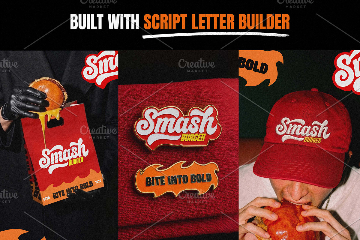 Script Letter Builder (Grid System), a Brush Add-On by Tharros (Photo 8 of 9)