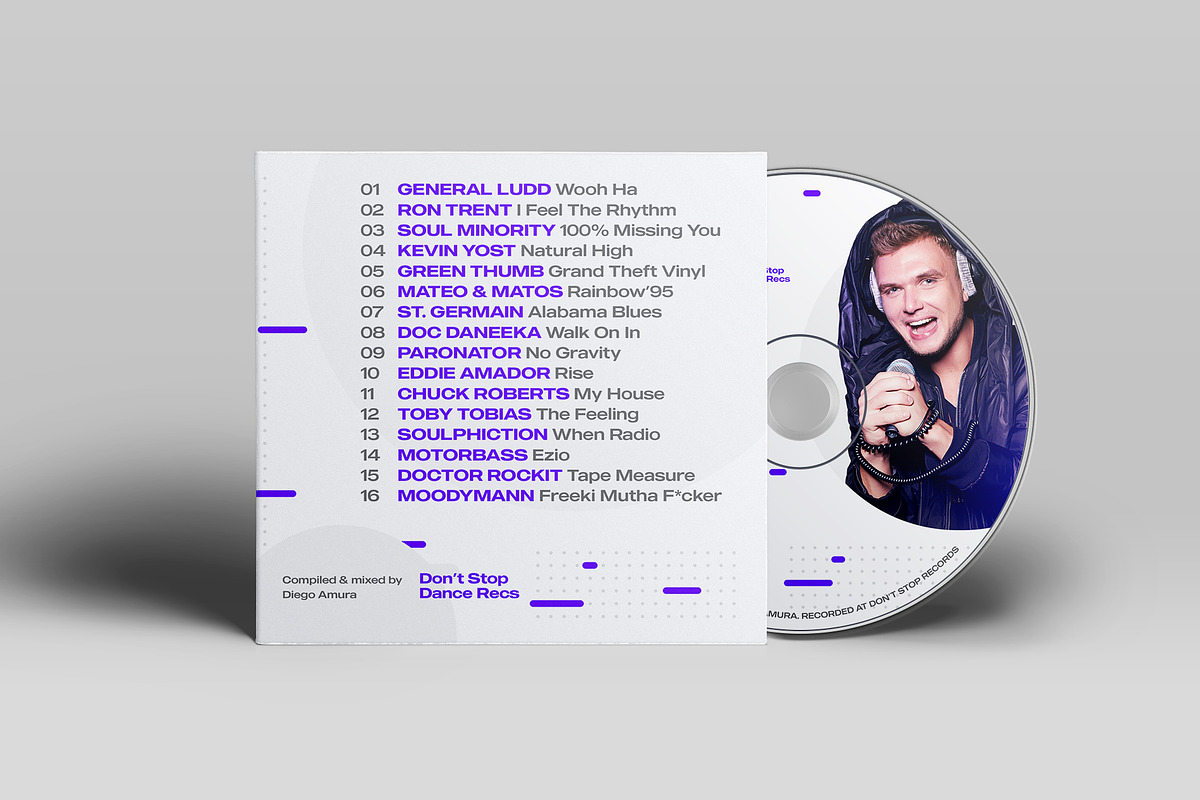 DJ Mix Cover Art Templates #02, a Print Template by vinyljunkie (Photo 5 of 12)