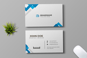 Business Card Layout Template, a Business Card Template by MightyDesign