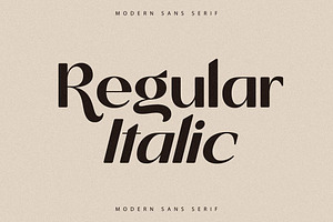 Giahfita Modern Sans Serif Font