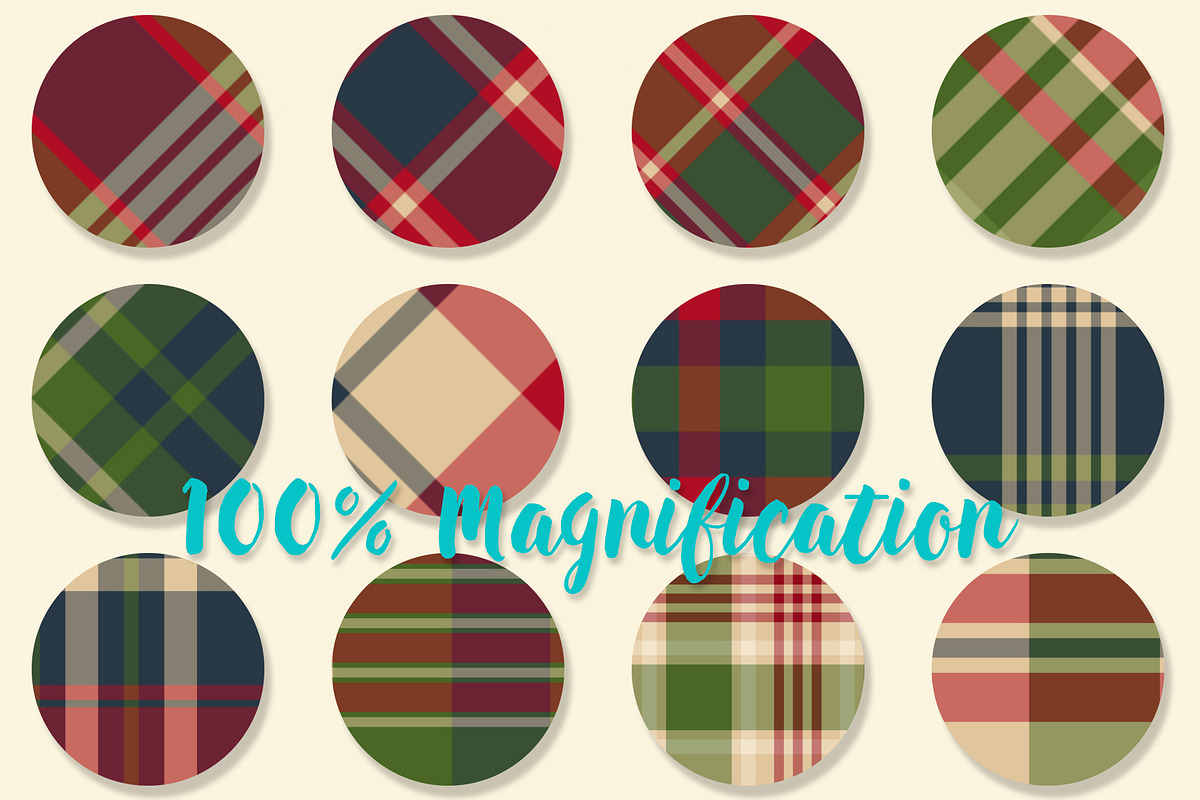 Fall Plaid / Christmas Plaid, a Pattern Graphic by Northern Whimsy Design