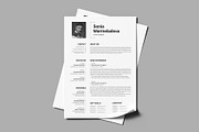 ATS Friendly Resume Templat Indesign, a Resume Template by PixelStudio (Thumbnail 9 of 10)