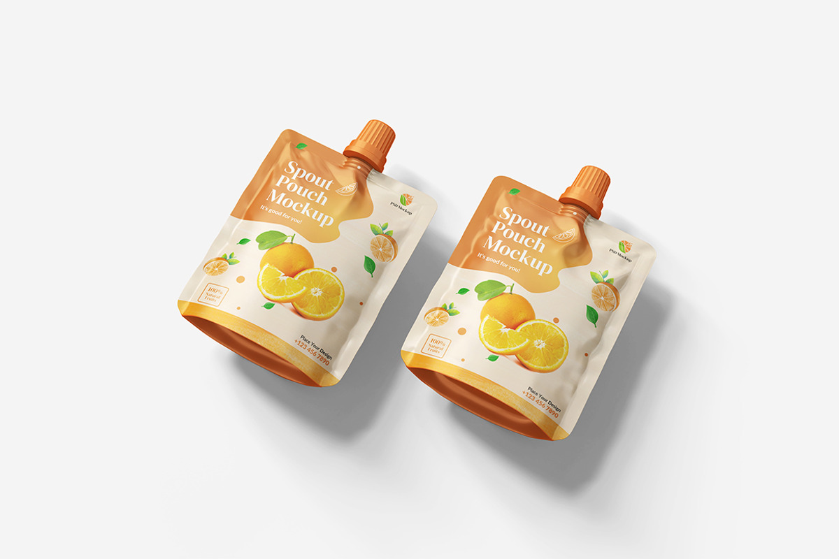 Spout Pouch Mockup, a Product Mockup by MrLetters (Photo 3 of 5)