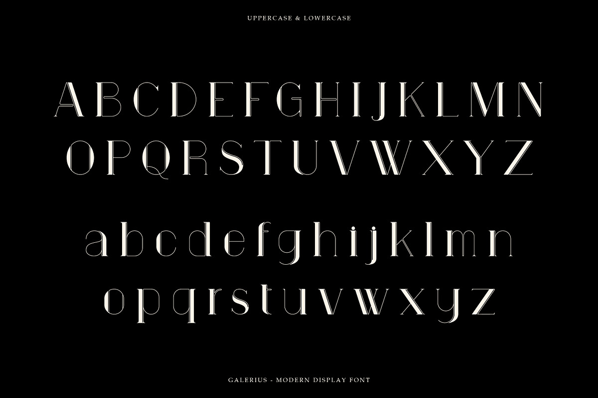 Galerius | Display Serif Font, a Serif Font by Kahade Studio (Photo 8 of 10)