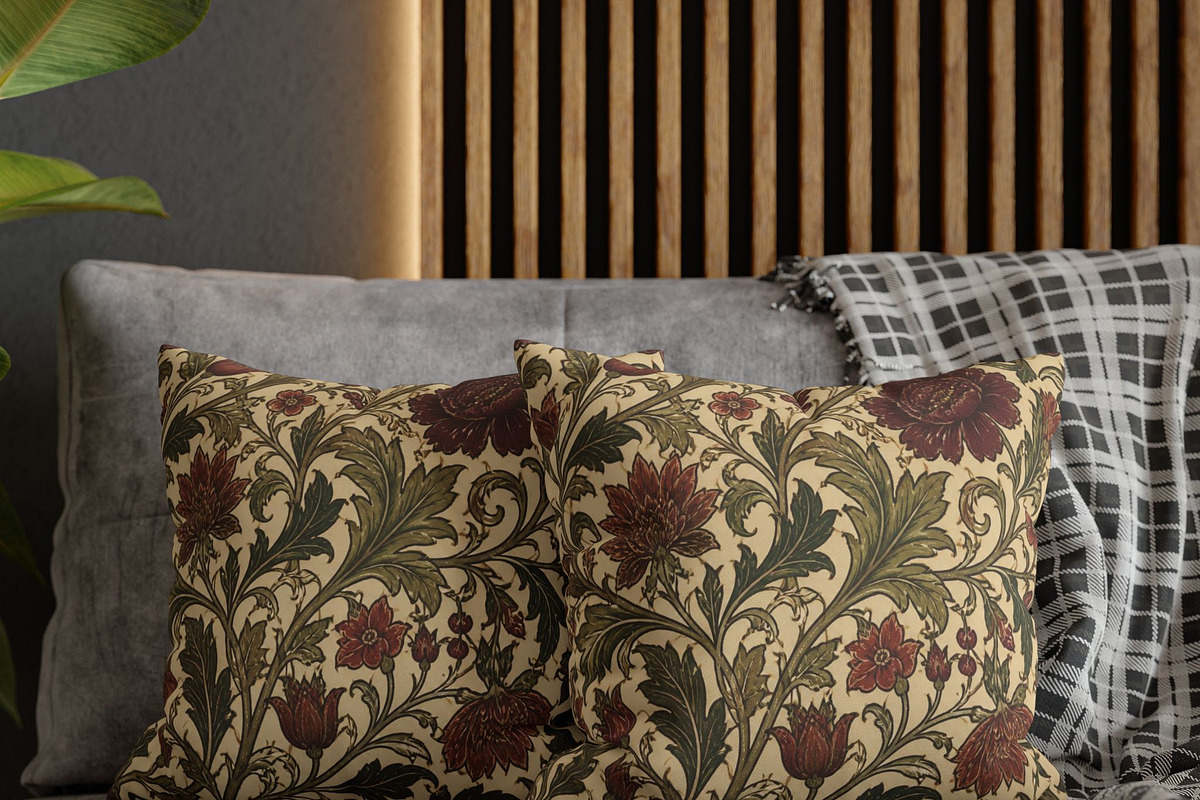 William Morris Inspired Pattern Bund, a Pattern Graphic by elfy creative (Photo 9 of 11)