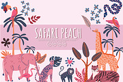 Safari Peach, a Pattern Graphic by MSNTY STUDIOX (Thumbnail 2 of 23)