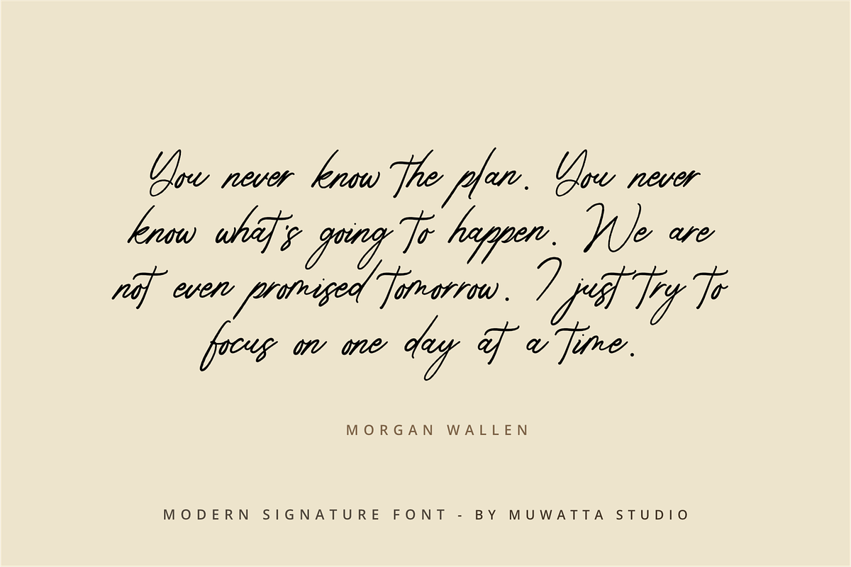 Eiffel Font, a Handwritten Font by Muwatta Studio (Photo 7 of 10)
