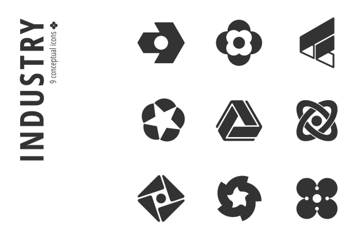 Industry Icon Set №2, a Branding & Logo Template by Youhhou