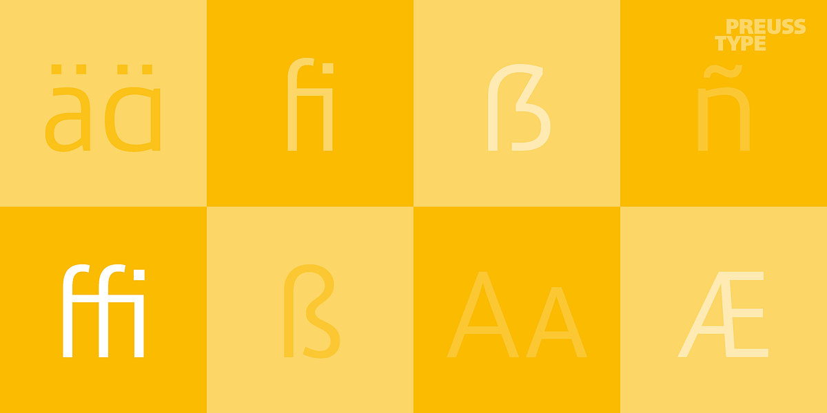 Elara Sans PRO, a Sans Serif Font by preussTYPE (Photo 9 of 9)
