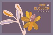 Hive & Blossom Vector Pack, a Graphic by Melissa Rothman Studios (Thumbnail 2 of 3)