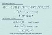 Catalunya Script, a Script Font by Beck McCormick (Thumbnail 10 of 10)