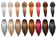 Natural hair clipart, an Illustration by Elenbushe (Thumbnail 6 of 10)
