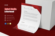 Hyfort Studio - Letterhead, a Print Template by Esensifiksi.studio (Thumbnail 1 of 3)