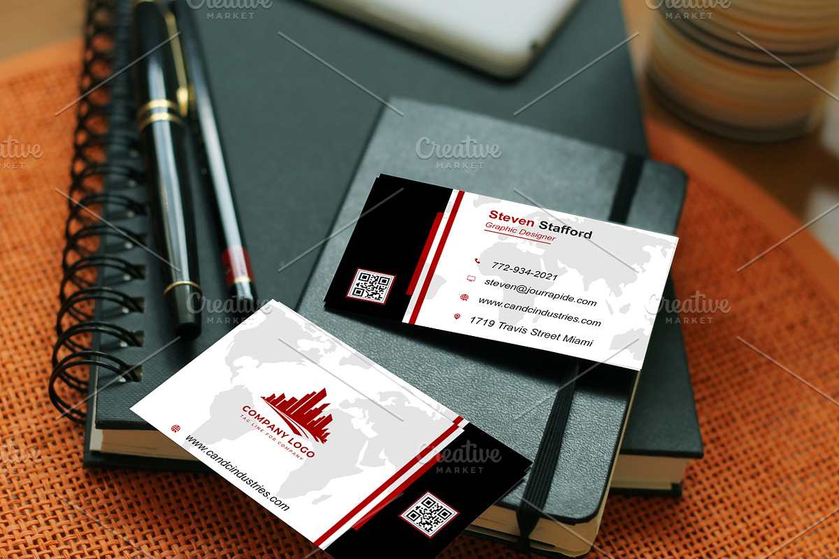 Modern Corporate Card preview 3