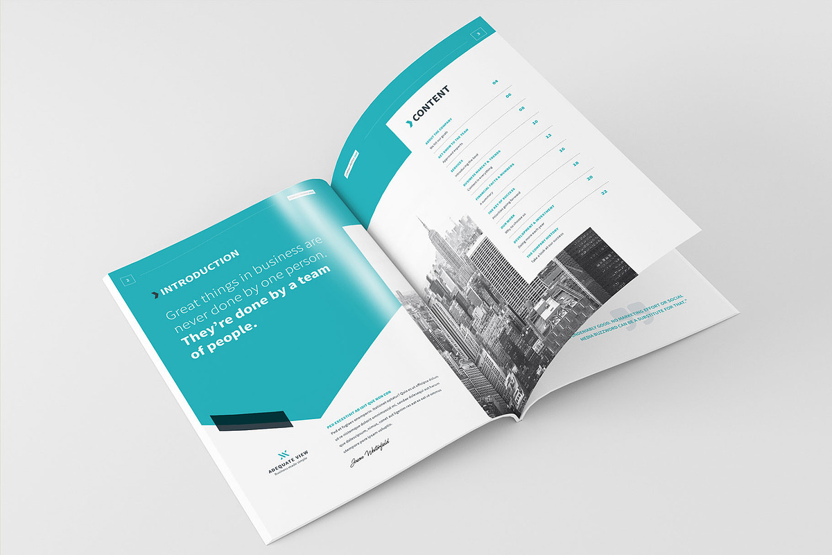 Company Profile for Indesign, a Brochure Template by Imagination Area (Photo 3 of 13)
