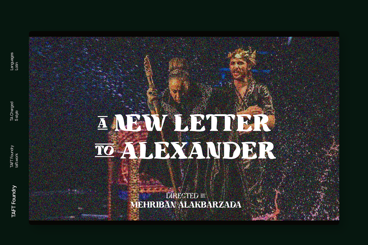 TA Charged Black, a Font by TAFT Foundry (Photo 7 of 7)