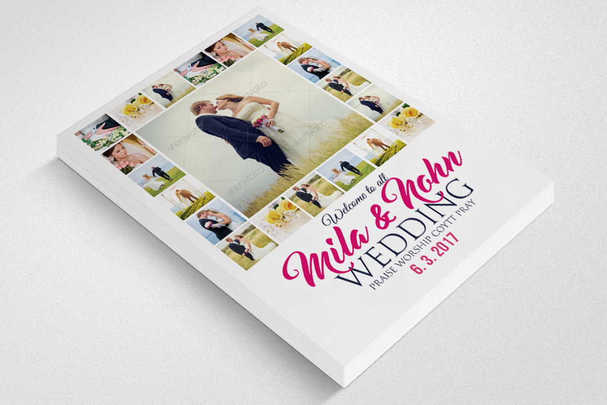 Elegant Wedding Flyer Template, a Flyer Template by Business Flyers (Photo 3 of 3)